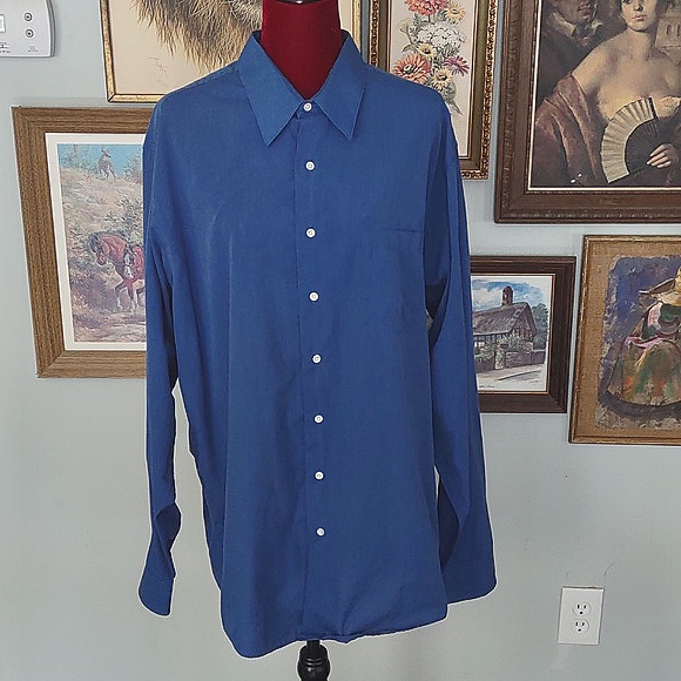 Arrow Blue Button Down